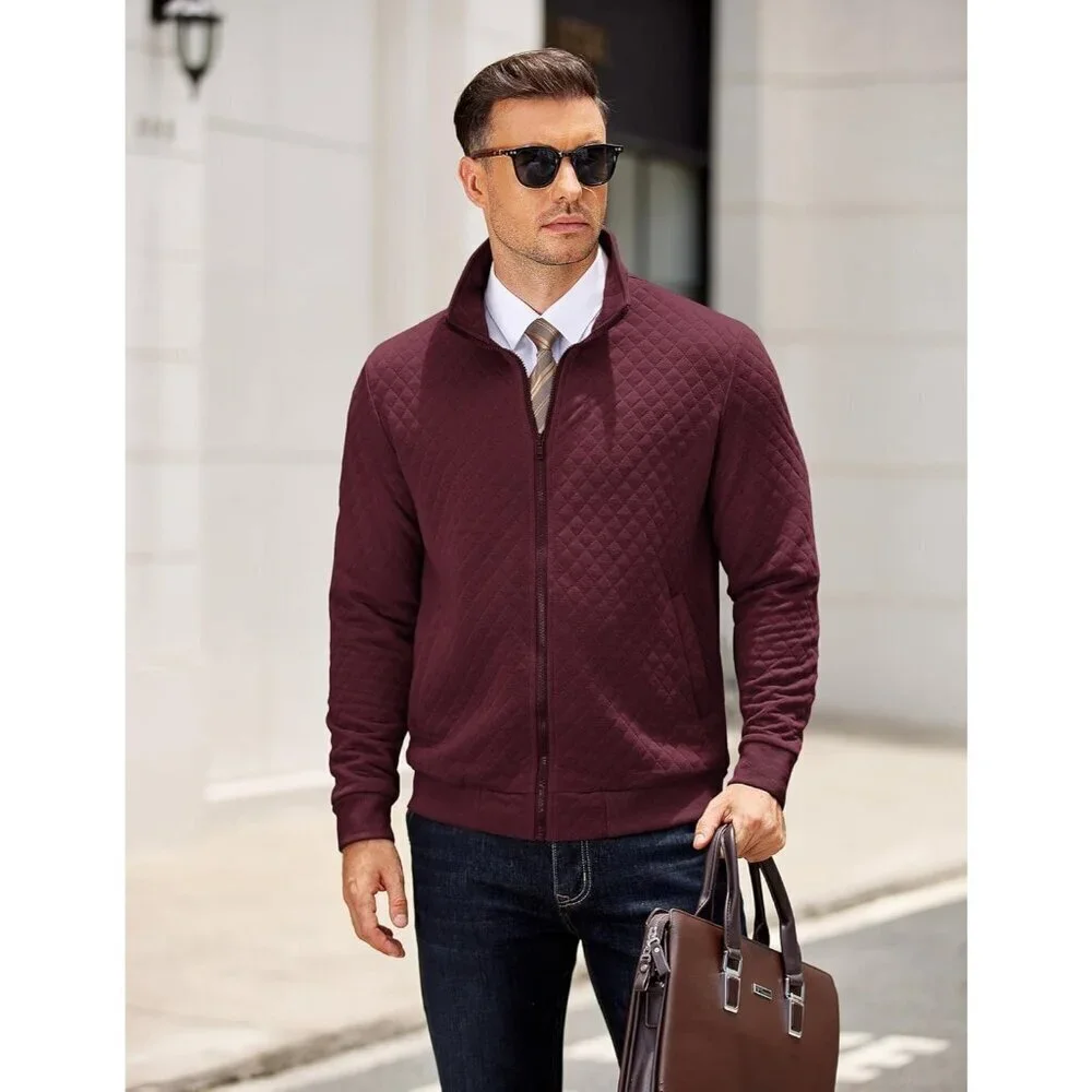 Coofandy quilted jacket